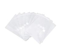 Lot de 10 sacs de rangement solides pour autocollants magiques utilisés pour le stockage de matrices de découpe en caoutchouc transparent pour tampons, etc. pour le bricolage, le scrapbooking