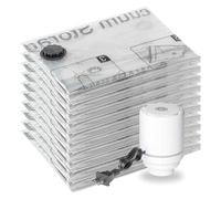 Lot de 10 sacs de rangement sous vide avec pompe électrique, 10 sacs de taille moyenne pour vêtements de voyage, sacs hermétiques à fermeture hermétique pour vêtements, oreillers, couettes,