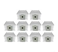 Lot de 10 sacs de rechange antibactériens pour robot Ecovacs X8 pour robot X9
