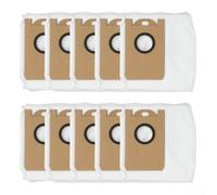 Lot de 10 sacs de rechange compatibles avec aspirateur robot Vozascly R10 avec système de cartographie et de vidange automatique, sacs à poussière résistants aux déchirures avec filtre ultra fin, 4 ou