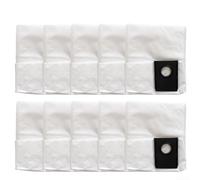 Lot de 10 sacs de rechange pour station de base d'aspirateur Eureka J15 et Evo Ultra, supportant jusqu'à 40 jours entre les cycles de vidange