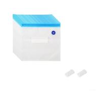 Lot de 10 sacs d'emballage sous vide avec pompe à main, hermétiques pour le stockage des aliments pour économiser de l'espace et prolonger la fraîcheur des produits, de la viande et des repas préparés