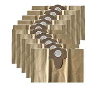 Lot de 10 sacs filtrants en papier Parkside pour aspirateurs à eau et poussière PNTS 1250, PNTS 1250/9, PNTS 1300, PWD 12 A1
