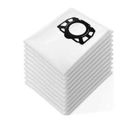 Lot De 10 Sacs Filtrants En Polaire, Compatibles Avec Les Aspirateurs Eau Et Poussière Kärcher (modèles WD4, WD5, WD5/P Et WD6).
