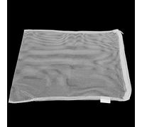 Lot de 10 Sacs Filtrants Réutilisables pour Aquarium avec Fermeture éclair pour Un Nettoyage et Un Remplacement Faciles des Matériaux Filtrants dans Les Aquariums - Polyester Durable, Taille