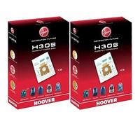 Lot de 10 sacs H30S pour aspirateur Hoover - Blanc - Mixte