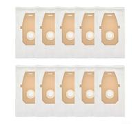 Lot de 10 sacs HEPA compatibles avec Hoover UH30010COM UH30010CCA UH30010 Modèles verticaux de filtration de type Q AH10000 AH100005 4 ou 10