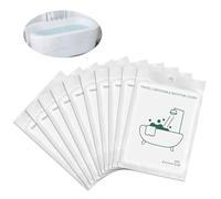 Lot de 10 sacs jetables de qualité supérieure résistants à la chaleur - Grand film épais pour la maison, les voyages, les hôtels, les baignoires, les salons de beauté, le spa (260 x 120 cm), chacun