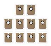 Lot de 10 sacs multicouches pour Cecotec Conga 2299 | Pour Conga 7490 Immortal, matériau résistant à la déchirure, fixation efficace de la poussière, durable, robuste