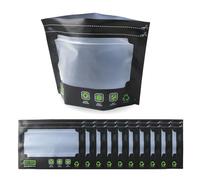 Lot de 10 sacs réutilisables Dry Ferm Bag/Grove Bags - Sacs de rangement hermétiques avec contrôle de l'humidité intégré (58-62 % RH), anti-odeurs et protection UV pour le stockage et la fermentation