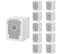 Lot de 10 sacs sous vide pour iRobot Roomba séries i & s & j, remplacement pour i3+(3550) i4+(4552) i6+ j6+ i7+ i7Plus j7+(7550) i8+ j8+(8550) s9 s9+(9550) Vacuum with Automatic tic Dirt Disposal Bags