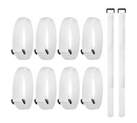 Lot de 10 sangles de fixation pour filet de football - Équipement d'entraînement de football - Ruban adhésif - Câble de but - Serre-câbles - Porte-courrier