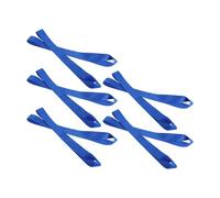 Lot de 10 sangles de tension réglables à double boucle de 25 mm - Cordes d'arrima robustes for essieux de voitures, motos et vélos - Ceintures de sécurité antidérapantes