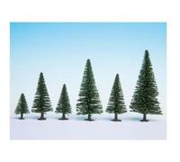 Lot de 10 sapins de hauteurs 5 à 14cm - NOC26920 G