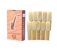 Lot de 10 saxophone alto EB Force 2 2,5 3 Saxophone à vent en bois Cadeau Instruments de musique pour débutants Modèle Ornements Instrument de musique Instruments à cordes Pièces de violon pour