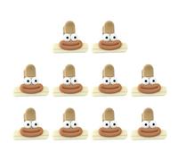 Lot de 10 scelleuses de sacs à pain avec clip de fermeture sécurisé pour la conservation des aliments, outil de stockage des aliments pour la cuisine et la maison, outils d'organisation de cuisine