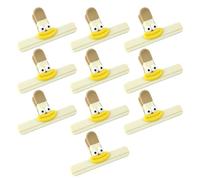 Lot de 10 scelleuses de sacs à pain avec clip de fermeture sécurisé pour la conservation des aliments, outil de stockage des aliments pour la cuisine et la maison, outils d'organisation de cuisine