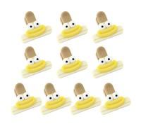 Lot de 10 scelleuses de sacs à pain avec clip de fermeture sécurisé pour la conservation des aliments, outil de stockage des aliments pour la cuisine et la maison, outils d'organisation de cuisine