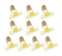 Lot de 10 scelleuses de sacs à pain avec clip de fermeture sécurisé pour la conservation des aliments, outil de stockage des aliments pour la cuisine et la maison, outils d'organisation de cuisine