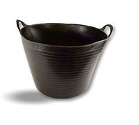 Lot de 10 seaux bassines paniers souples | Ø45-36 litres | Récipient multifonction polyéthylène plastique flexible résistant | Tubtrugs corbeille linge malaxage rangement | Kibros JSO45x10