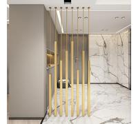 Lot de 10 séparateurs de pièce du sol au plafond, panneaux en S pour salons de thé, cafés et hôtels, colonnes murales polyvalentes pour espaces intérieurs Slish