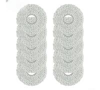 Lot de 10 serpillères compatibles avec Karcher RCV 5 Plus Smart Sweeping and Mop Robot en microfibre, 4 ou 10 pièces pour l'entretien du sol