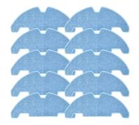 Lot de 10 serpillères de rechange en microfibre pour aspirateur Lefant M330 Pro, lavables et réutilisables pour sols durs, carrelage, stratifié