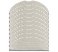 Lot de 10 serpillères de rechange en microfibre pour aspirateur robot Dreame D20 D20 Pro Plus