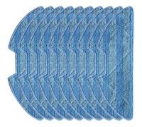 Lot de 10 serpillères de rechange en microfibre pour aspirateur robot iCLEBO G5, pièces de rechange pour un nettoyage efficace du sol, options de lot multiple