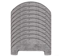 Lot de 10 serpillères de rechange en microfibre pour aspirateur robot Uninell UR3, tampons de nettoyage réutilisables pour l'entretien des sols hygiéniques, disponibles en 4 ou 10 pièces