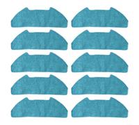 Lot de 10 serpillères de rechange en microfibre pour aspirateurs robots SmartAI S8 Pro et Redroad R10, pièces de rechange pour le nettoyage du sol, disponibles en lot de 4 ou 10