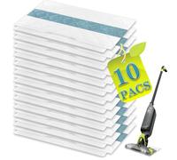 Lot de 10 serpillères de rechange jetables pour Shark Vacmop, compatibles avec VM200, VM200C, VM251, VM252, VM250, VM190, VC205, QM250 pour tous les sols durs