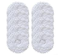 Lot de 10 serpillères de rechange pour aspirateur Eureka J12 pour robot Ultra, accessoires de nettoyage efficaces, matériau en microfibre robuste, installation rapide