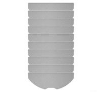 Lot de 10 serpillères de rechange pour aspirateur Tapo RV10 Plus, RV10 et RVA300 - Lot de 4/10 chiffons de nettoyage lavables en microfibre pour aspirateur robot