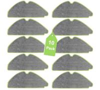 Lot de 10 serpillères de rechange pour robot iRobot Roomba 115 Combo / 115 | Tampons de nettoyage lavables en microfibre pour aspirateur