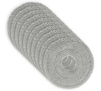 Lot de 10 serpillères en microfibre pour aspirateur Mova E30 et Ultra Robot, lavables et réutilisables, compatibles avec carrelage, marbre, stratifié, linoléum Flooo