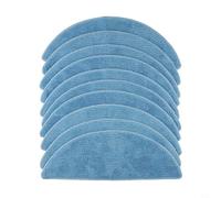 Lot de 10 serpillères en microfibre pour aspirateur robot Ecovacs Yeedi Y1 Pro Plus - Lot de 4 ou 10 serpillères lavables de rechange