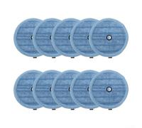 Lot de 10 serpillères en microfibre pour Electrolux UltimateHome 900 700 - Chiffons de nettoyage humides et secs réutilisables AZE157 AZE159 ZE158 compatibles avec les sols durs aeg 8000 41 x 13 cm