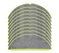 Lot de 10 serpillères lavables et réutilisables, en microfibre, pièces de rechange pour aspirateur Roomba 205, DustCompactor et robots combinés