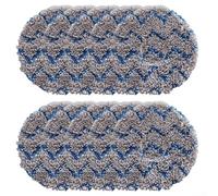 Lot de 10 serpillères pour Eureka J15 Pro et Ultra, 4 ou 10 pièces, parfaites pour les maisons avec animaux domestiques et enfants (10 pièces, bleu + gris)