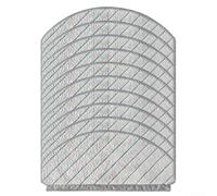 Lot de 10 serpillères réutilisables en microfibre pour Bosch pour Spotless+ Series BCRD1W BCRC1W et pour Spotless Advanced BCRD2W BCRC2W