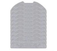 Lot de 10 serpillères réutilisables en microfibre pour Dreame D20 Air Plus | Microfibre réutilisable, retient efficacement la saleté, convient pour D20 Air Plus, design lavable, solution économique