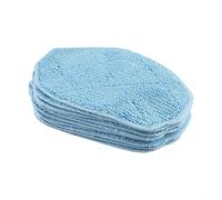 Lot de 10 serpillères réutilisables pour aspirateur robot Cecotec Conga 999 | Matériau en microfibre durable, élimination efficace de la saleté, sans danger pour les sols durs, remplace facilement les