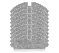 Lot de 10 serpillères robustes en microfibre pour aspirateurs Ropo Slim Plus Kewbily Dl30 Pro offrant une performance durable et une installation facile pour les propriétaires d'animaux et les