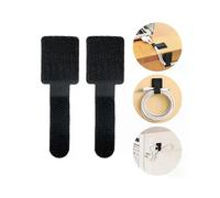 Lot de 10 serre-câbles réutilisables, organiseur de câbles, support de cordon, auto-adhésif, réglable