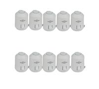 Lot de 10 servomoteurs pour chauffage au sol 230 V fermé sans courant M30 x 1,5 VA80