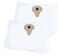 Lot de 10 - Sillar - sacs d'aspirateur MacAllister Graphite Einhell Dexter Parkside Sparky, Stanley - sacs synthétiques - 45x65cm