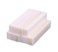 Lot de 10 sillets en os pour guitare en forme de bœuf