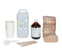 Lot de 10 soins pour sabots et onglons sans accélérateur Kerbl Technovit 6091 Blanc TU