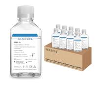 Lot de 10 solutions tampon phosphate de 500 ml sans calcium ni magnésium, solution tampon DPBS, 1 concentré, 7,4 PH, filtration 0,1 μm, stérilisation (10 pièces de 500 ml)